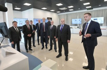 Михаил Мишустин посетил с рабочим визитом Саров в Нижегородской области
