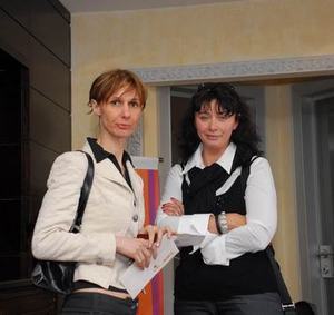 Инга Васильева и Наталья Казимирова (сеть салонов "Открытие")