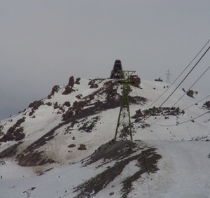 Вторая ступень канатной дороги горы Эльбрус - фото 8
