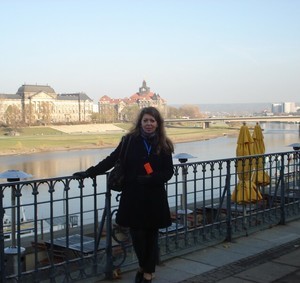 На набережной Дрездена