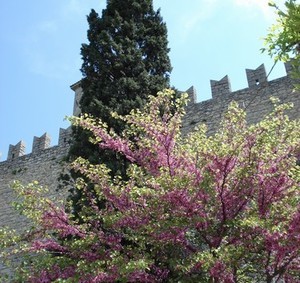 Сан-Марино окружают высокие каменные стены