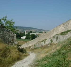 Стены Генуэзской крепости в Феодосии