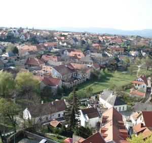 Вид на город Весперн