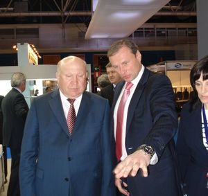 Губернатор Валерий Шанцев и заместитель губернатора Дмитрий Сватковский
