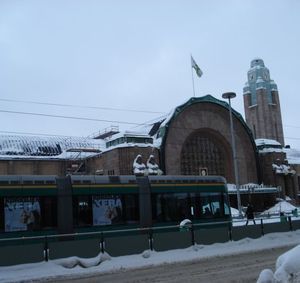 Железнодорожный вокзал в Хельсинки - фото 3