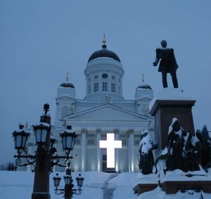 Сенатская площадь и кафедральный Собор в Хельсинки - фото 8