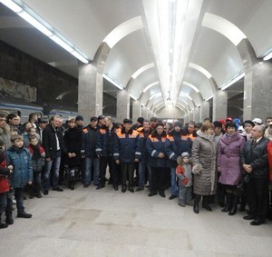 открытие станции метро "Горьковская" - фото 8