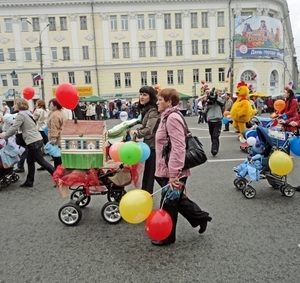 Парад-конкурс детских колясок
