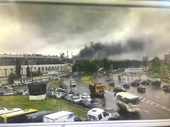 Возгорание произошло в цехе завода &quot;ГАЗ&quot; в Нижнем Новгороде