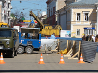 Ремонтные работы на Б.Покровской планируется завершить ко Дню города