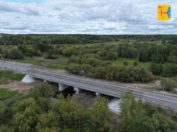 Ремонт моста через р. Полой в Кировской области завершили на 2,5 месяца раньше