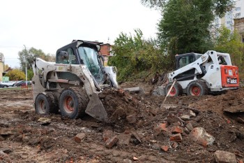 Бесплатные парковки строят в Волжском районе Саратова