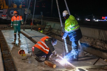 Ремонт Мызинского моста возобновили в Нижнем Новгороде Ремонт Мызинского моста возобновили в Нижнем Новгороде