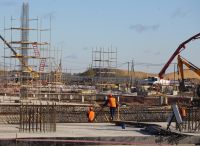 Строительство первого этажа стадиона к ЧМ по футболу-2018 началось в Нижнем Новгороде 