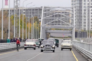 Арочный мост через Белую отрыли после реконструкции в Уфе Арочный мост через Белую отрыли после реконструкции в Уфе