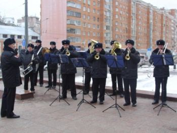  Полицейский оркестр устроил для жителей Нижнего Новгорода концерт 10 ноября
