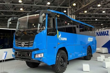 КамАЗ представил автобусы-вездеходы на BW Expo-2022