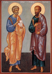 Православная церковь 12 июля отмечает день первоверховных апостолов Петра и Павла