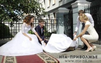 Лишь 13 свадеб сыграют в Нижегородской области на Красную горку