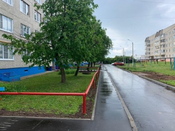 Работы по ремонту асфальта на придомовых территориях в Чебоксарах подходят к концу
