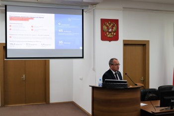 Евгений Чинцов представил отчет о работе Думы Нижнего Новгорода за 2025 год