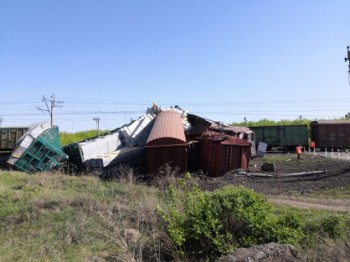 Уголовное дело возбуждено в Самарской области из-за схода с рельсов 14 вагонов