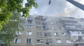 Ранг №3 присвоили пожару в МКД на ул. Пермякова в Нижнем Новгороде Ранг №3 присвоили пожару в МКД на ул. Пермякова в Нижнем Новгороде