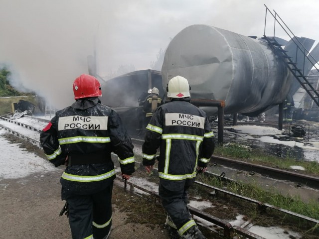 Пожар в промзоне "Логопром" Нижнего Новгорода локализован (ВИДЕО)