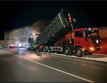 Пешеходный тротуар отремонтировали на ул. Красная Слобода в Нижнем Новгороде