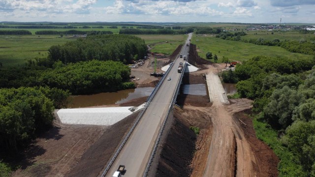 Капремонт мостов в двух районах Оренбуржья завершен на 95%