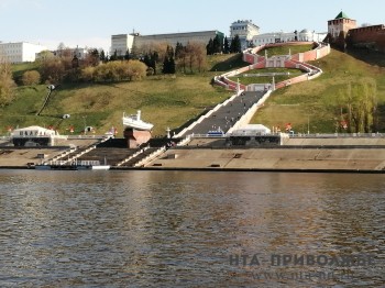 Чкаловскую лестницу в Нижнем Новгороде обследовали после Кубка мира по ice cross Чкаловскую лестницу в Нижнем Новгороде обследовали после Кубка мира по ice cross