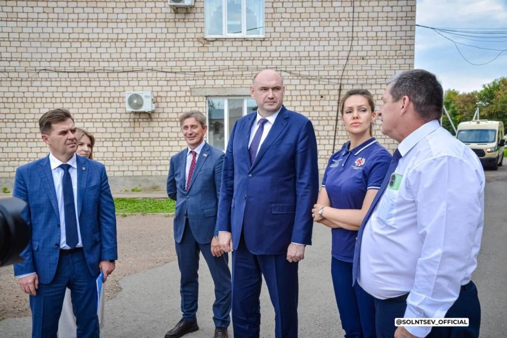 Евгений Солнцев побывал в Переволоцком районе Оренбуржья