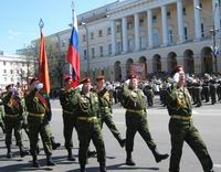 В Н.Новгороде 22 апреля состоится репетиция военного парада в честь 65-летия Победы