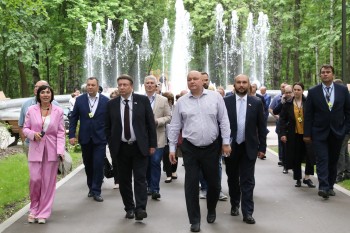 Олег Лавричев принял участие в заседании Совета директоров Приокского района в нижегородском парке &quot;Швейцария&quot;