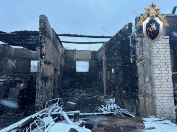 Проверку проводят по факту гибели мужчины на пожаре в Краснобаковском округе
