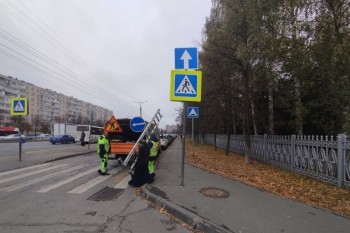 Одностороннее движение ввели около МНТК &quot;Микрохирургия глаза&quot; в Чебоксарах