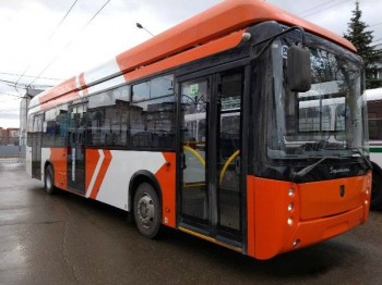 Троллейбус на автономном ходу прибыл в Чебоксары из Уфы