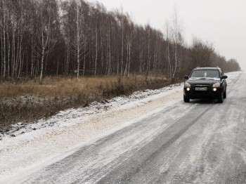 Дорогу Уразовка - Каменка - Мамешево отремонтировали в Краснооктябрьском районе