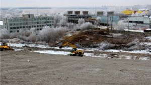 Формирование объекта рекультивации идет на Пихтулинской свалке твердых бытовых в Чебоксарах