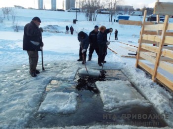 Семь купелей будет оборудовано в Нижнем Новгороде в преддверии Крещения