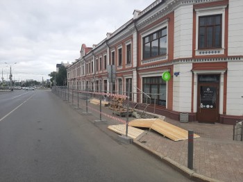 Тротуар с подогревом установят на улицах Перми