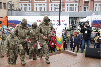 Из Нижнего Новгорода в зону СВО 4 ноября отправился отряд добровольцев