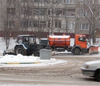 Дорожные службы за 3-5 января вывезли с улиц Н.Новгорода более 30 тыс. куб. м снега