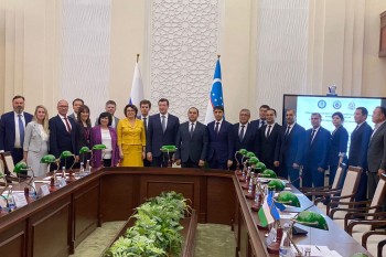 Глеб Никитин провёл рабочую встречу с министром высшего и среднего специального образования Узбекистана Абдукодиром Тошкуловым