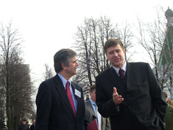 Коновалов и посол Франции обсудили вопросы сотрудничества и совершили прогулку по Нижегородскому Кремлю