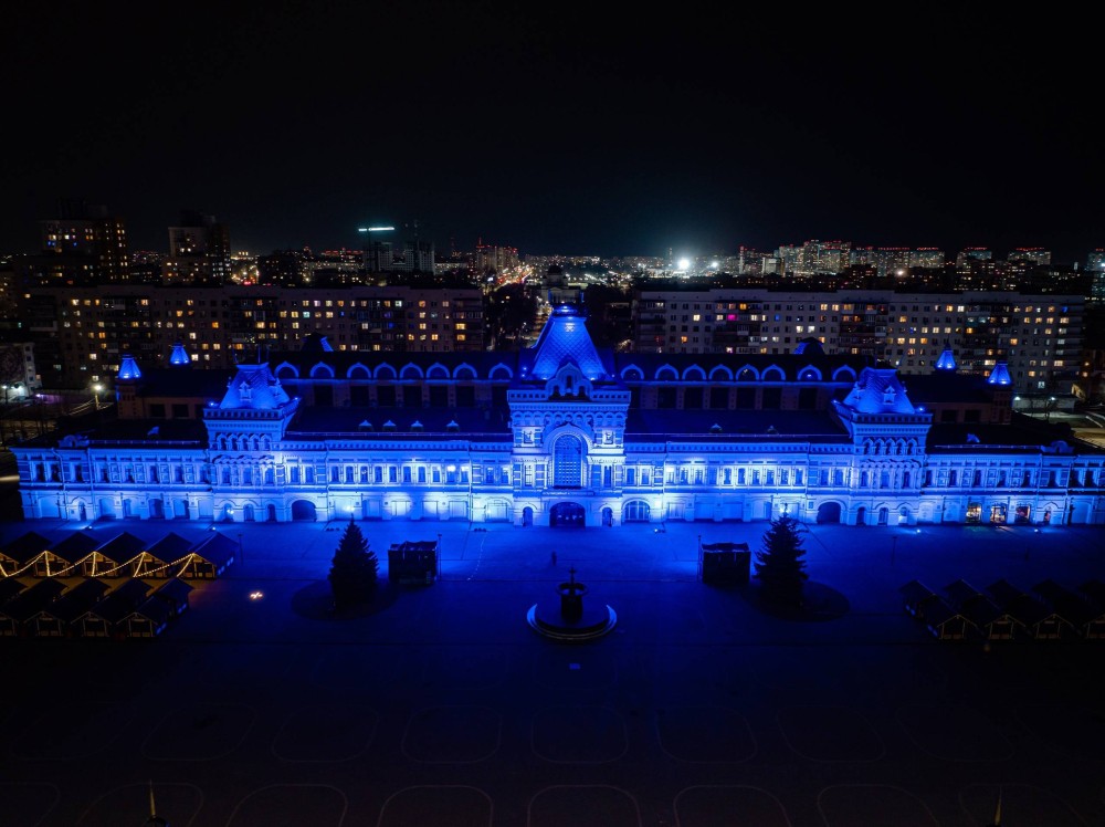 10 объектов региона присоединятся к акции «Зажги синим» 10 объектов региона присоединятся к акции «Зажги синим»