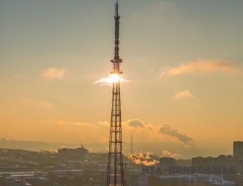 Праздничную иллюминацию включат на телебашне в Нижнем Новгороде в честь Дня студента