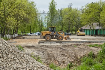 Работы по реконструкции Центрального парка культуры и отдыха проверили в Дзержинске