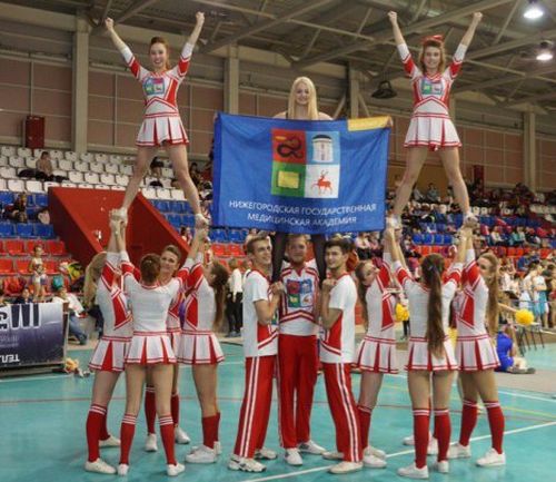 Черлидеры НижГМА стали призёрами на чемпионате по чир-спорту и черлидингу в Нижнем Новгороде