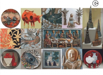 Выставка керамики &quot;Волжская мозаика&quot; открылась в Нижегородском выставочном комплексе 10 марта